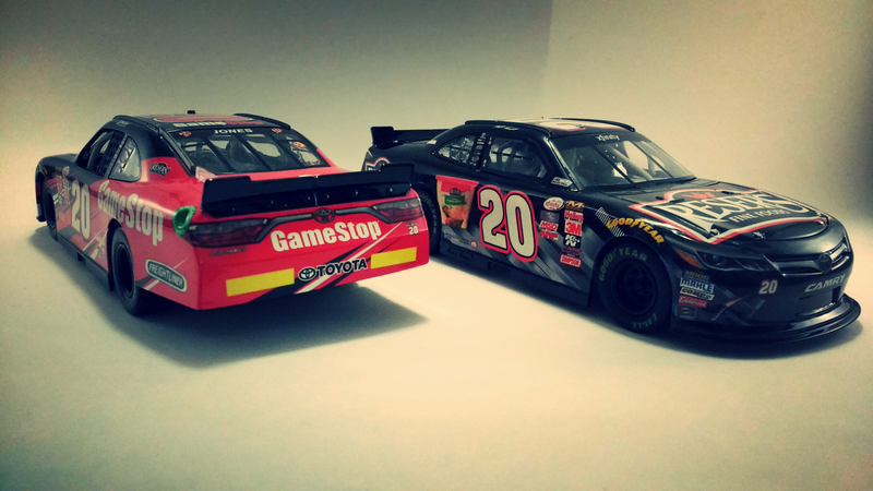 Illustration for article titled A pair of Xfinity Series Toyota's